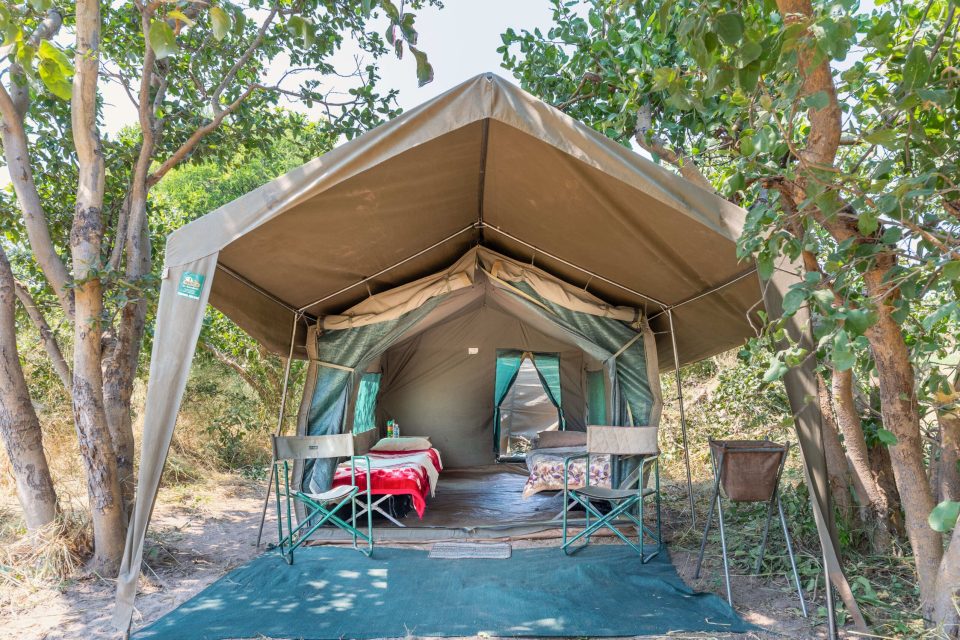 Mababe Mobile Safari Afri Tourism Collection Bostwana tented accommodation chalet